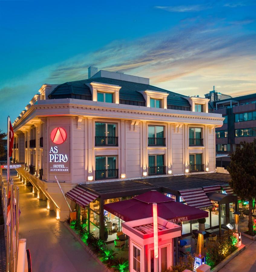 Aspera Hotel Altunizade Istanbul Bagian luar foto